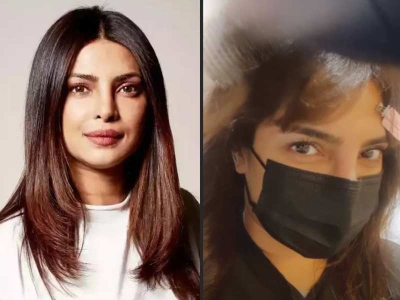 Priyanka Chopra shares a glimpse of her new look from her upcoming film