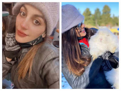 Yashika Aannand holidays in Shimla with her family