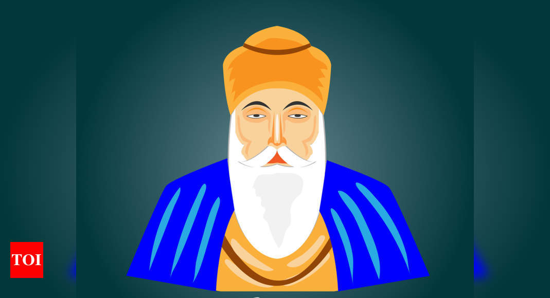Illustration Guru Nanak Dev Ji Gurpurab Stock Illustration 1862223874 |  Shutterstock | Festival quotes, Happy gurunanak jayanti, Messages for  friends