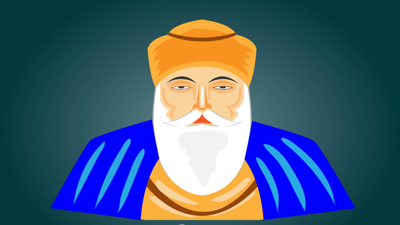 Happy Guru Nanak Jayanti festival of Sikh celebration background Stock  Vector by ©vectomart 130053444
