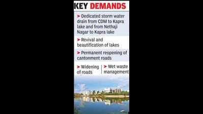 Revival of lakes on priority list for Sainikpuri residents