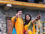 Lovely pictures from Priyanshu Painyuli and Vandana Joshi’s intimate wedding ceremony