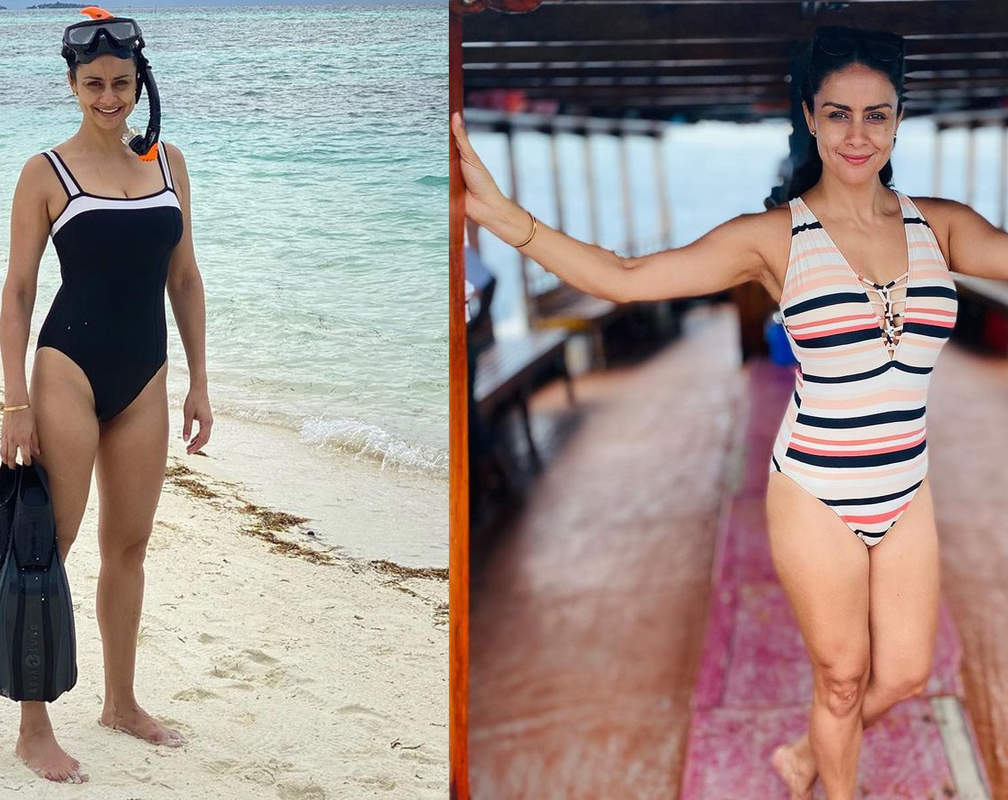 
Gul Panag flaunts her enviable figure and swimsuit collection as she reminisces her trip to Maldives
