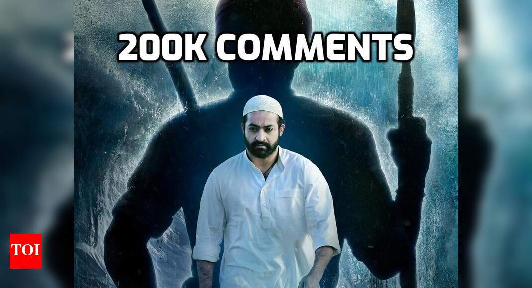 RRR Komaram Bheem intro is the firstever teaser in TFI to cross 200K