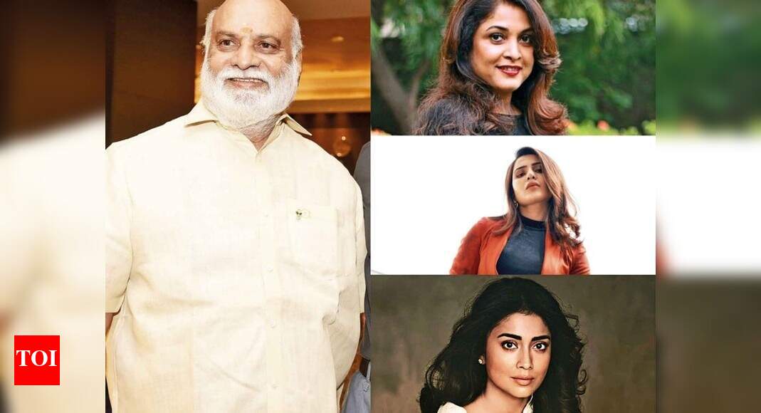 Raghavendra Rao to debut as an actor with a film starring Shriya Saran ...