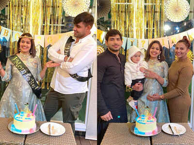 Wrestler and Nach Baliye 9 fame Babita Phogat’s beautiful pictures from her baby shower ceremony