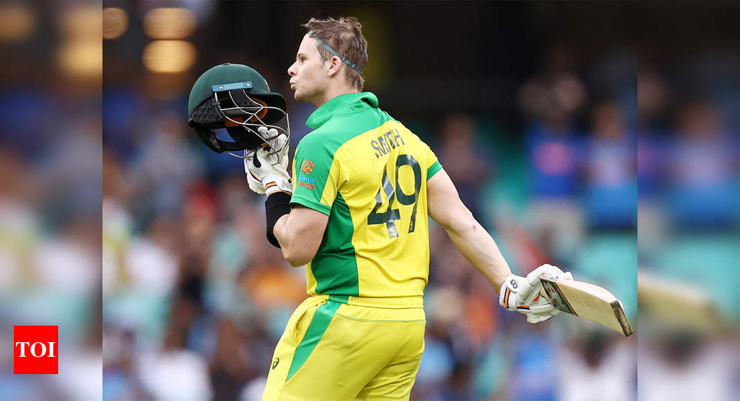 India Vs Australia, 2nd ODI: Steve Smith's Century Powers Australia To ...