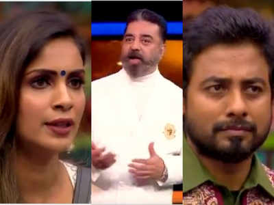 Bigg Boss Tamil: Kamal Haasan calls for a kurumpadam to check Samyuktha’s claim against Aari