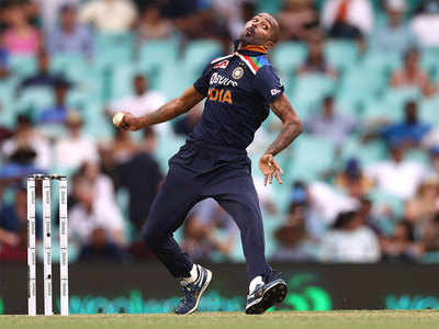 India vs Aus: Hardik Pandya bowls for first time since surgery