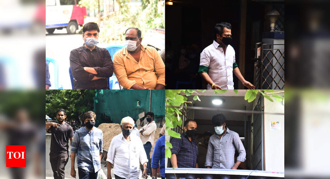 Celebs pay their respects to director Siva’s father | Tamil Movie News ...
