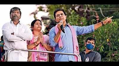 What has NDA done for Hyderabad in last 6 years, asks KTR