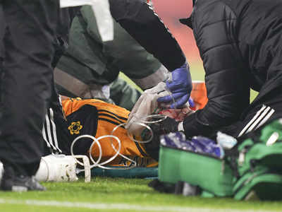 Jimenez suffered a fractured skull in horror collision: Wolves