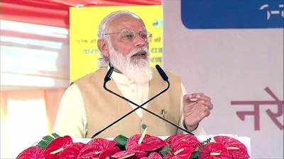 PM Narendra Modi inaugurates six-lane Varanasi-Prayagraj highway