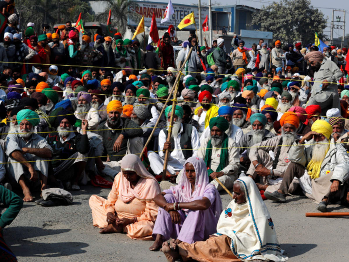 Farmers protest in Delhi: Experts worry about Covid, farmers say new laws  bigger threat to their survival | India News - Times of India