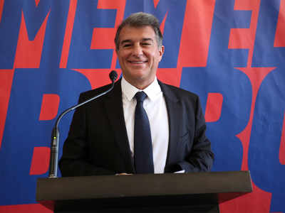 Barca presidential candidate Laporta vows to unite the club