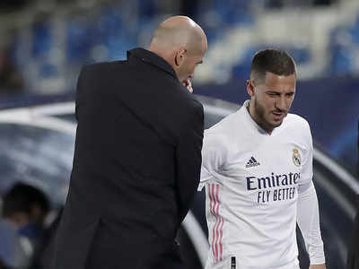 Zidane defends Hazard after latest injury setback