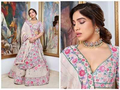 Pretty in pink! Bhumi Pednekar looks drop-dead-gorgeous in a floral ...