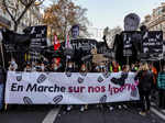 French protesters clash with police over proposed security law