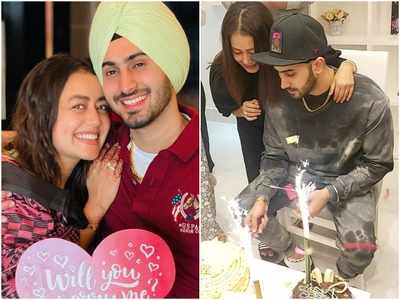 Newlywed Neha Kakkar celebrates husband Rohanpreet Singh's birthday; shares a love-filled post for him