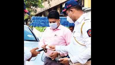 Thane traffic dept collects Rs 6 lakh in e-challans from 1,700 motorists in a day