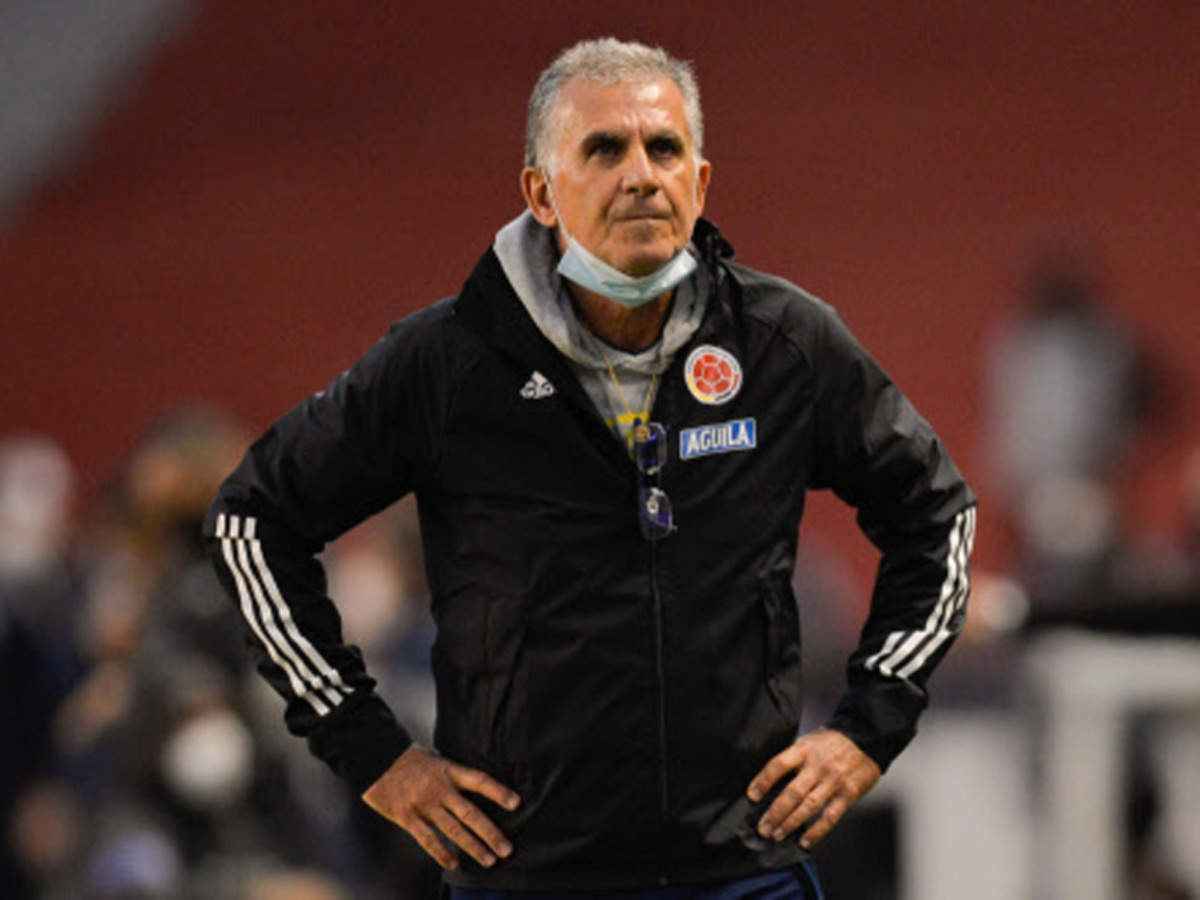 Colombia part company with coach Carlos Queiroz | Football News - Times of India
