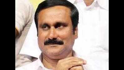 PMK protest: Chennai police book Anbumani Ramadoss and others