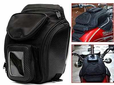 Magnetic bags for motorcycles to keep your mobiles, wallets, etc, safely during the ride