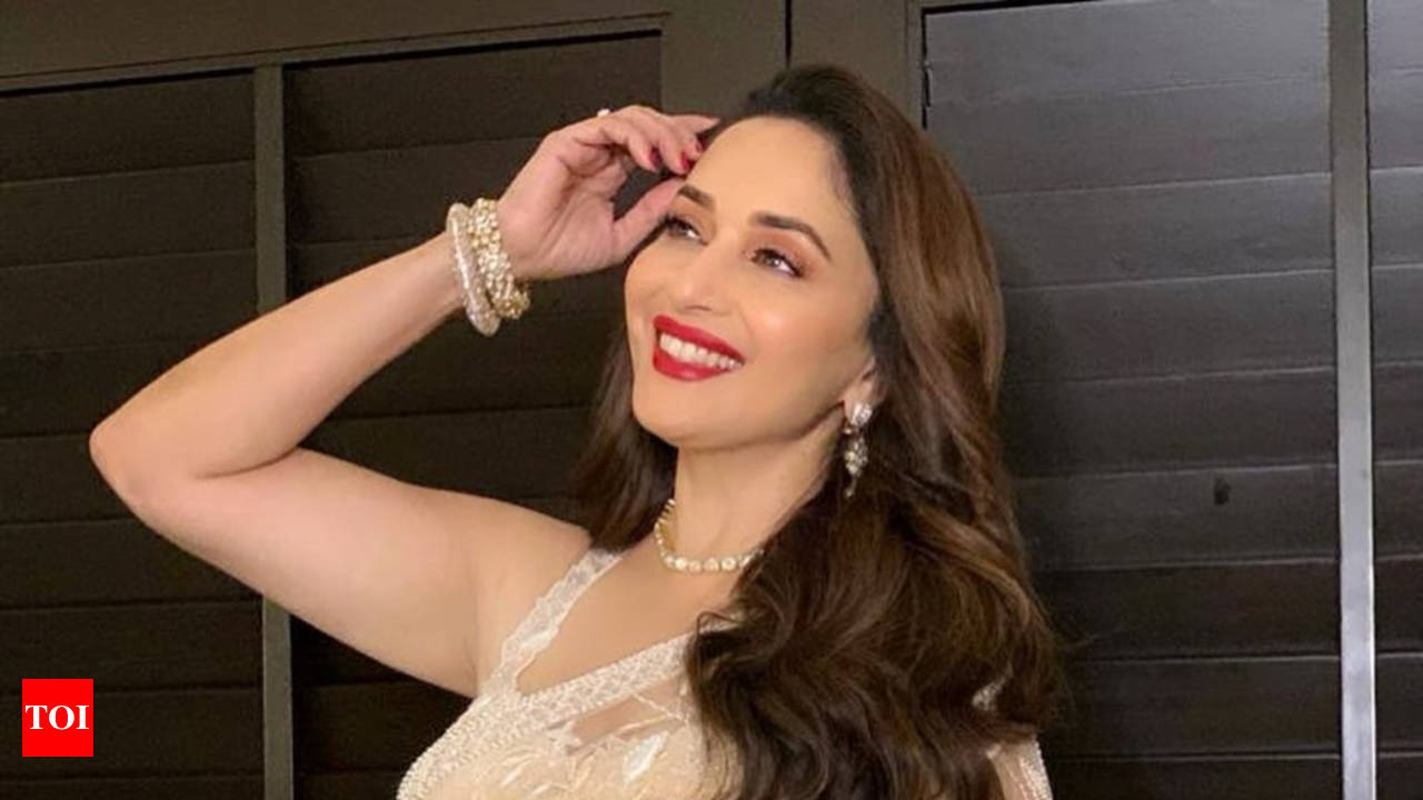 The beauty rules Madhuri Dixit swears by at the age of 53 - Times of India