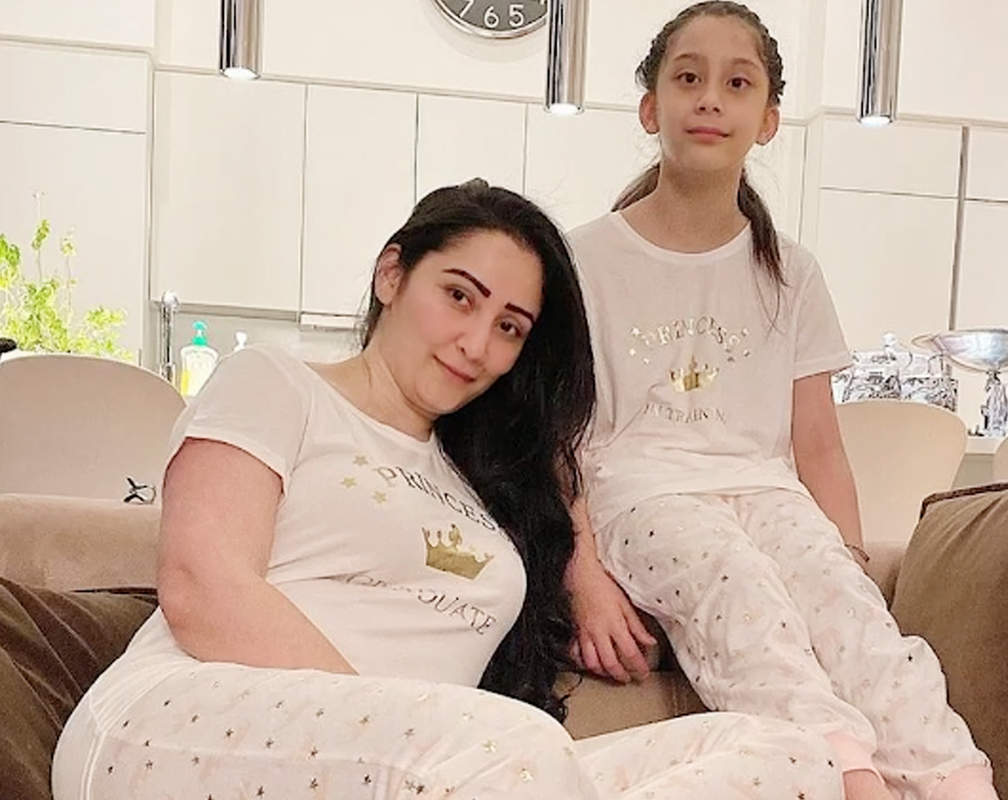 
Sanjay Dutt's wife Maanayata Dutt shares an adorable picture with her daughter Iqra as they twinning in starry white night suits
