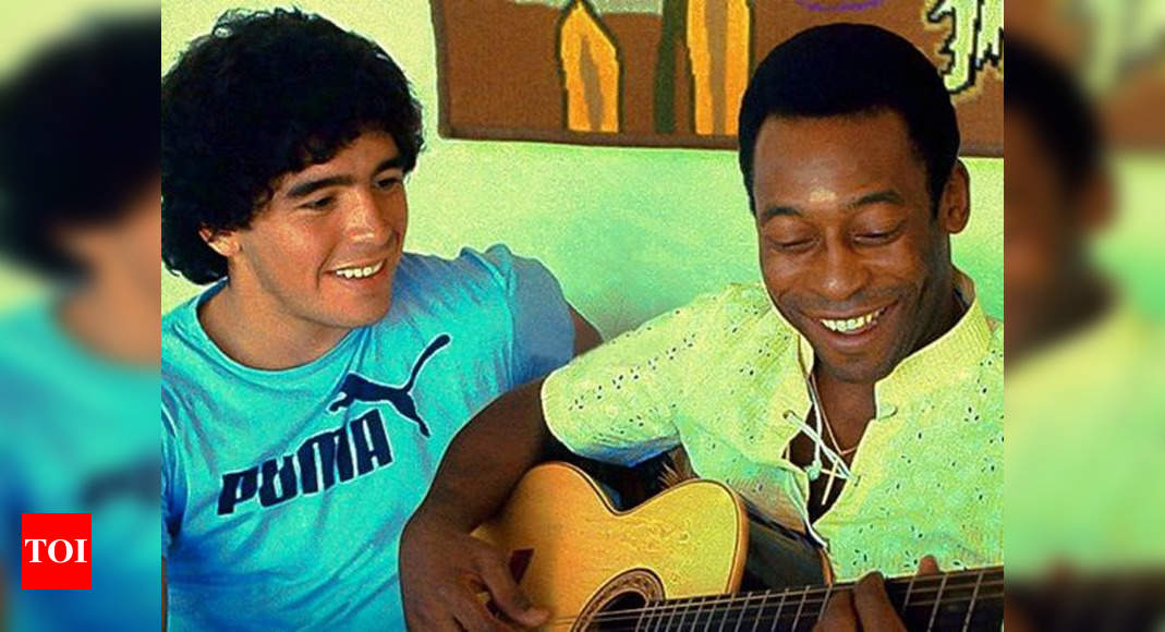 I love you, Diego' - Maradona was 'incomparable', says Pele