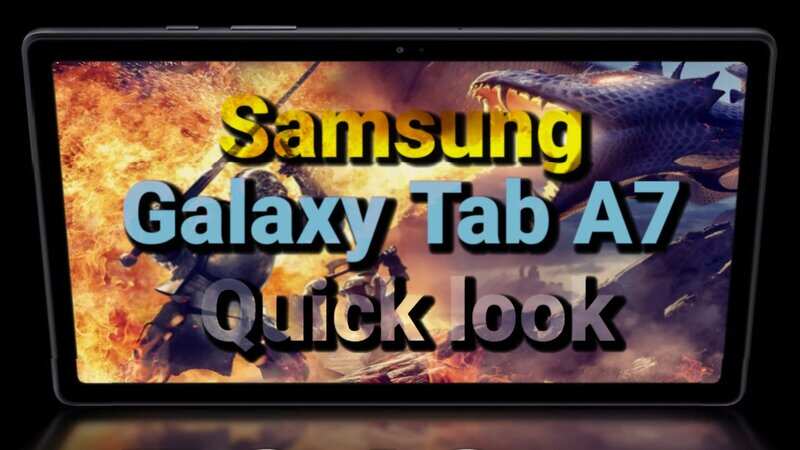 galaxy tab a7 specs