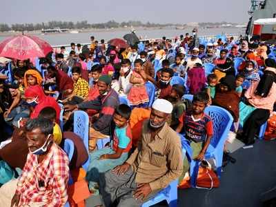 More than 1,600 Rohingya head for remote Bangladesh island, navy official says