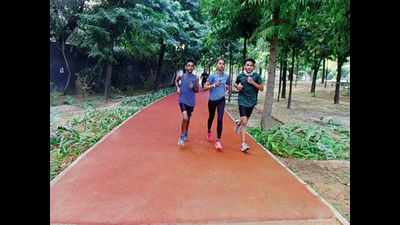 Delhi: A walk in the (Nehru) Park... thanks to 3km synthetic track