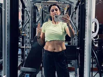 Gautami Kapoor is back in the gym to shed extra lockdown flab; shares photo