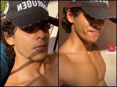 Fans can't stop gushing over Ishaan Khatter's latest pictures as he shows off his washboard abs