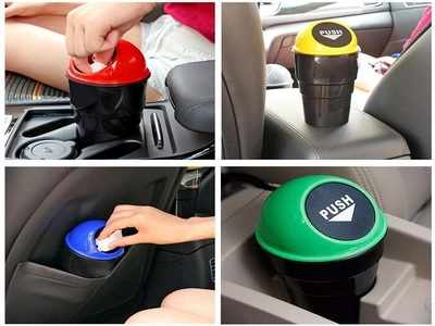 Stylish car dustbins: To keep your car organized and hygienic