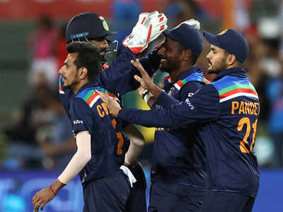 1st T20I: Chahal turns match-winner after substituting concussed Jadeja