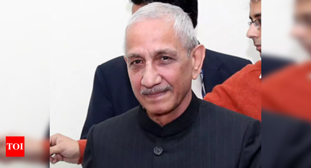 Dineshwar Sharma Death: Dineshwar Sharma, Lakshadweep administrator and ...