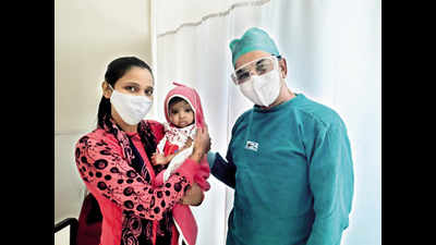 Seven-month-old beats Covid, undergoes liver transplant in Delhi