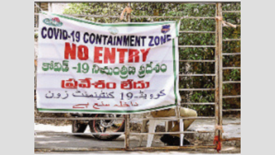 Containment zones in Hyderabad dip as active cases go down
