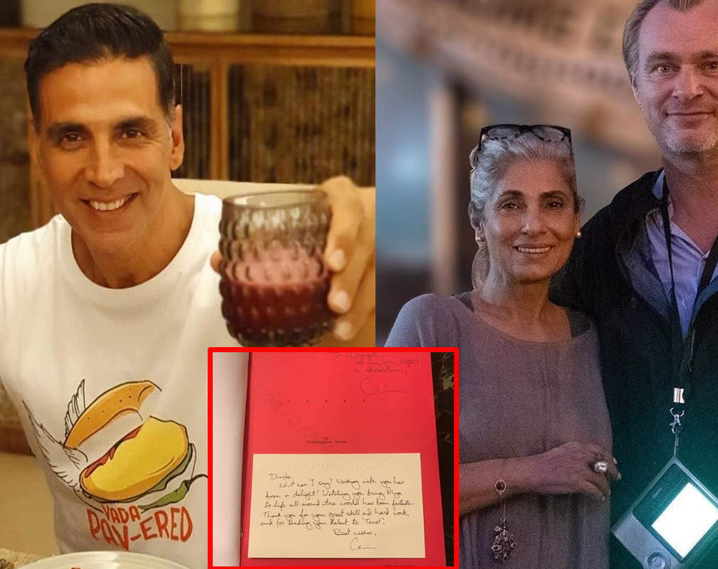 
Akshay Kumar shares 'Tenet' director Christopher Nolan's note for Dimple Kapadia, says this is his 'proud son-in-law moment'
