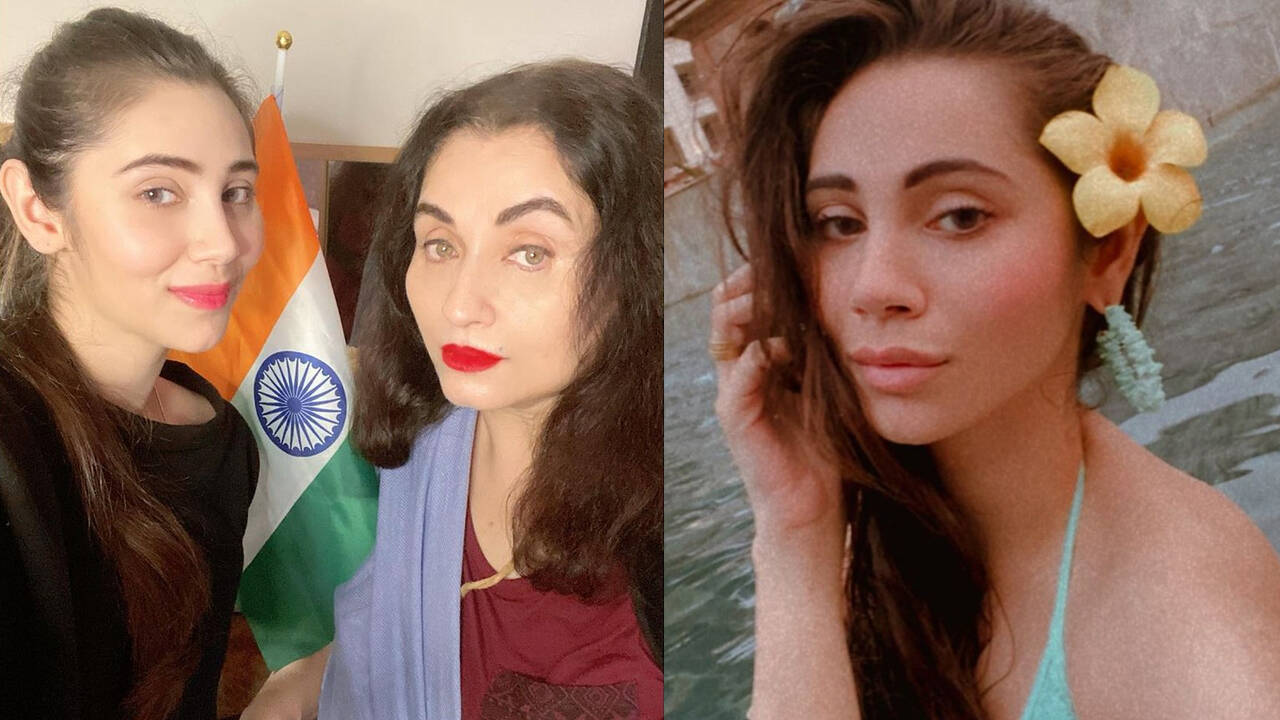 Pakistan-born Indian actress Salma Aghas daughter Zara Khan receives rape  threats, police identify accused as a female MBA student | Hindi Movie News  - Bollywood - Times of India