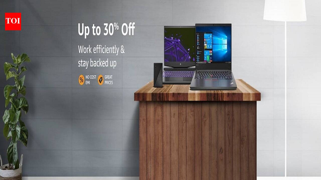 Amazon sale offers up to 30% off on Dell, HP, Lenovo & more laptops ...
