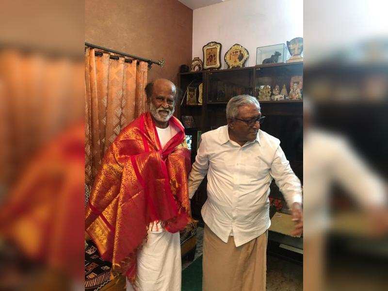 Rajinikanth To Ring In Birthday In Bengaluru Tamil Movie News Times Of India