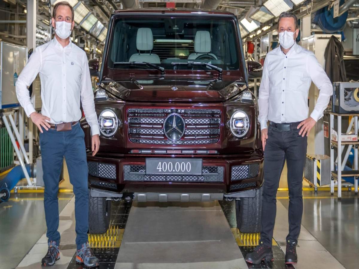 Mercedes Benz G Class Sales Mercedes Benz G Class Hits 4 Lakh Units Production Milestone Times Of India