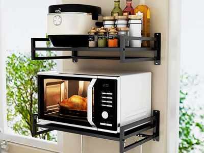Microwave stands that will help you streamline your kitchen storage
