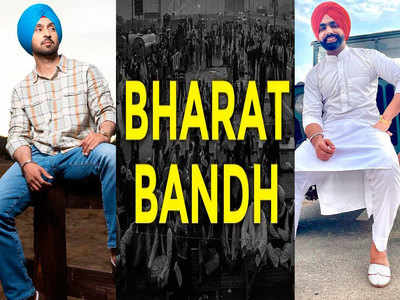 Diljit Dosanjh, Ammy Virk, and more Punjabi stars come in support of Bharat Bandh
