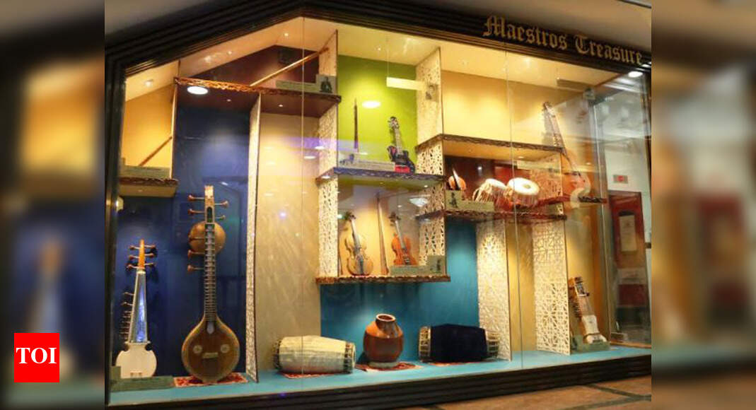 Mumbai Shanmukhananda curates gallery of musical instruments by