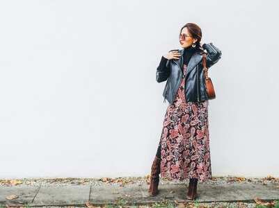 How to make a statement with leather in winters!