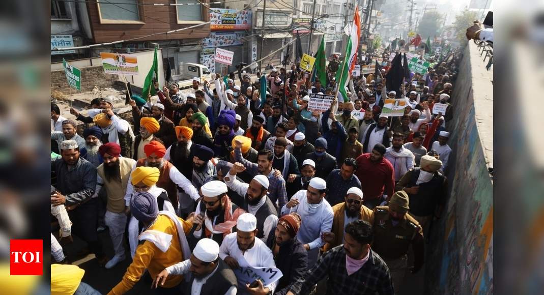 Bharat Bandh: Members of Muslim organisations take out protest rally in ...